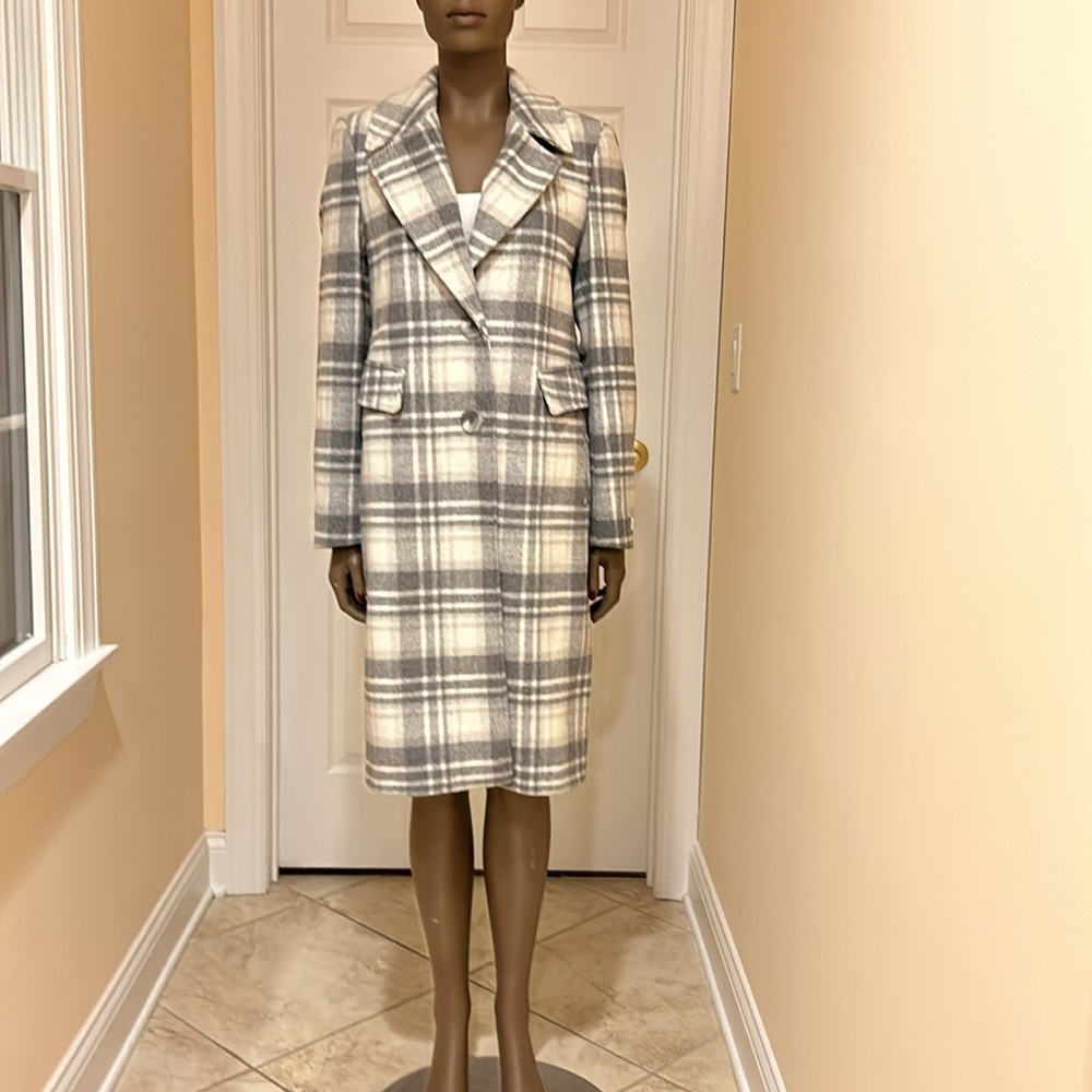 Calvin Klein single breasted coat - Picture 1 of 10